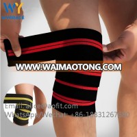 Waimaotong Wholesale Custom Heavy Powerlifting Knee Support Wraps