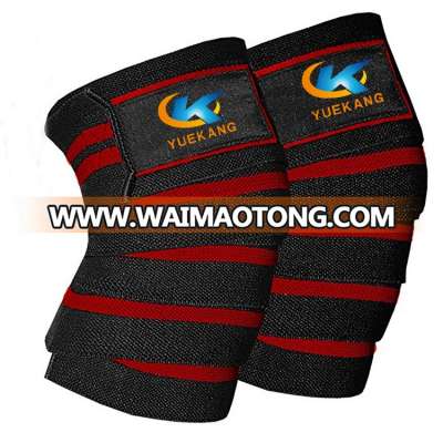 Knee Wraps for Cross Training WODs,Gym Workout,Weightlifting,Fitness & Powerlifting - Knee Straps for Squats 72"